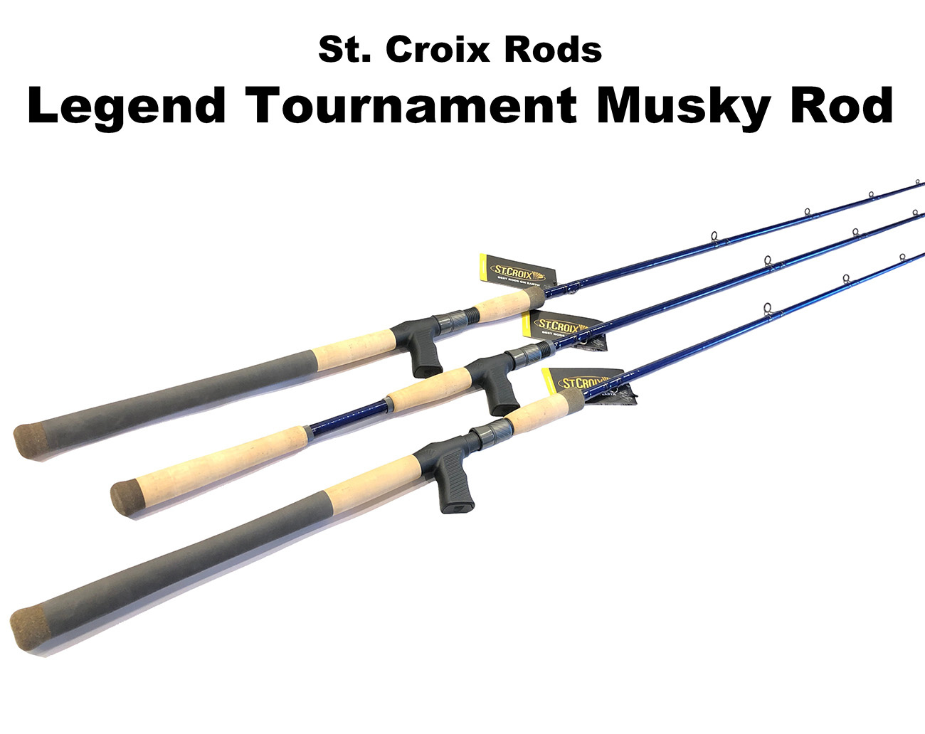 St. Croix Legend Tournament Musky - Blademaster II - 9'6